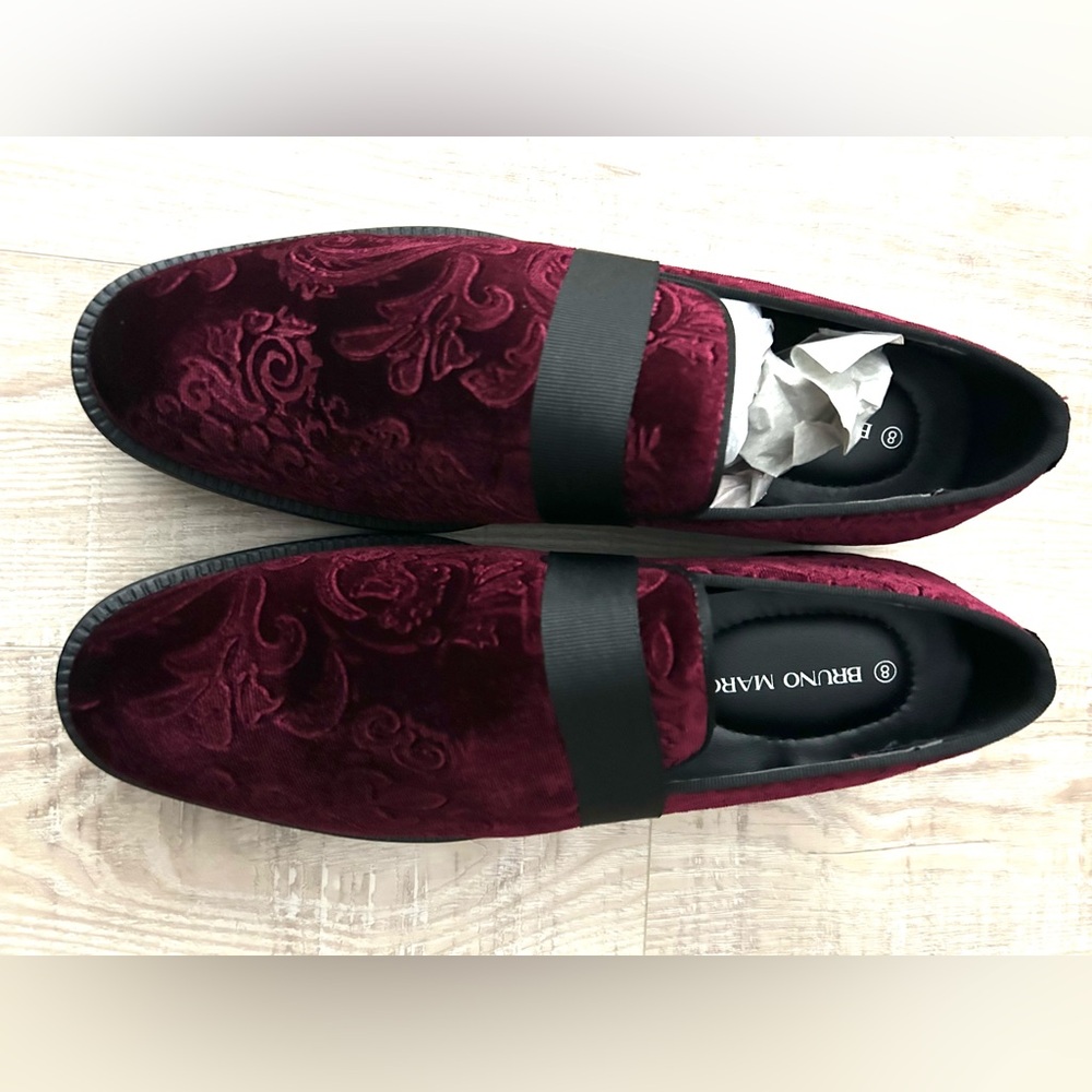 Brand New Bruno Marc Men's Dress Tuxedo Shoe Slip-on Loafers